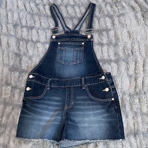 Jean Short Overalls
